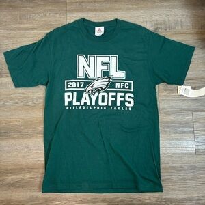 2017 Philadelphia Eagles Conference Champ T-shirt, Size XL, Fanatics Pro-Line